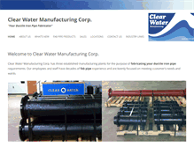Tablet Screenshot of clrwtr.net